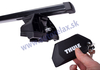 Thule strešný nosič  TH6011+7106+7124, Squarebar Evo