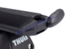 Thule strešný nosič TH7104+7111B, Wingbar Black Evo