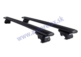 Thule strešný nosič TH7104+7113B, Wingbar Black Evo