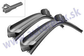 Stierače BOSCH Aerotwin A 034 S, sada (650/650 mm) 3397009034