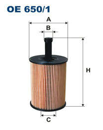 FILTRON filter olejový OE 650/1