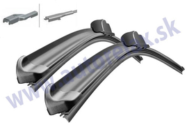 Stierače BOSCH Aerotwin A 966 S, sada (600/530 mm) 3397118966