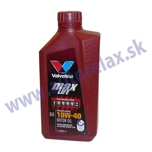 Масло valvoline 10w 40 maxlife для каких двигателей