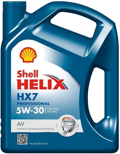 SHELL Helix HX7 Professional AV 5W-30 4L - AUTORELAX